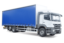 Car Hire Hoddesdon - 26 Tonne Curtain Side Truck - Truck hire Hoddesdon