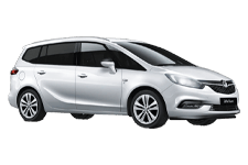 Car Hire Hoddesdon - Vauxhall Zafira 7-Seater - Minibus hire Hoddesdon